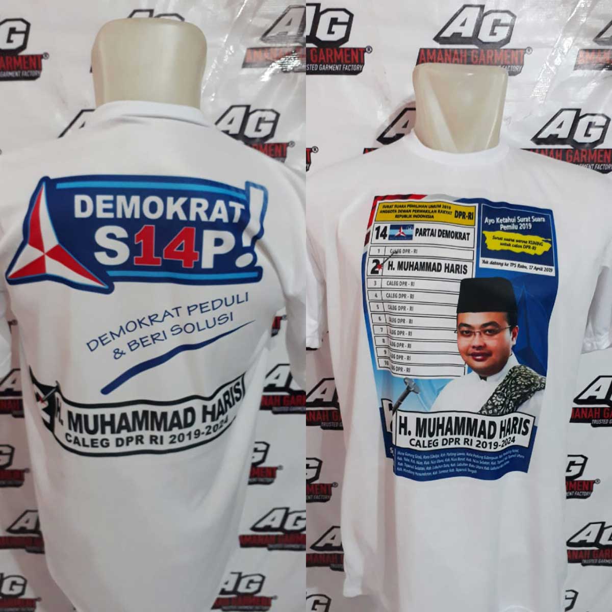 konveksi baju partai Bandung